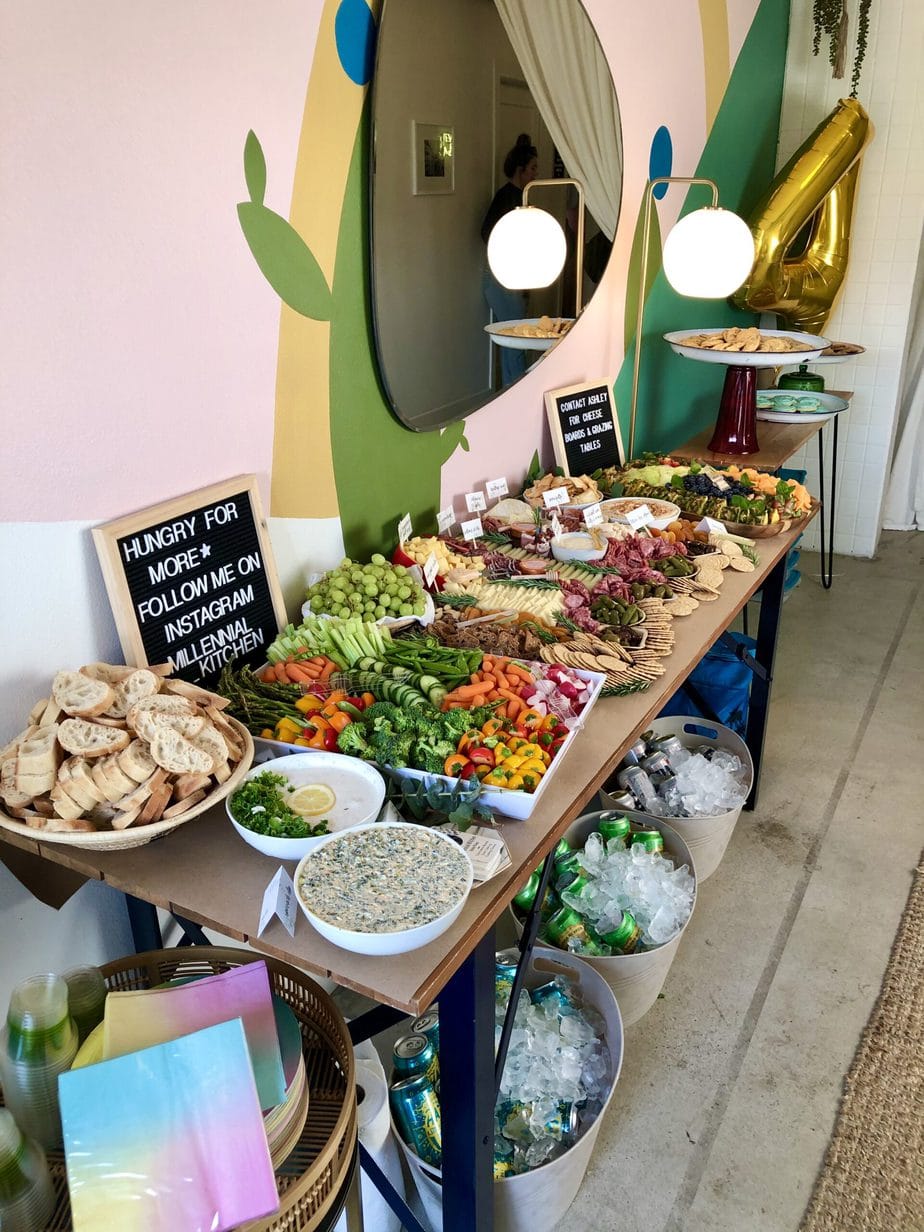 6 Foot Grazing Table Mascot Aesthetic Millennial Kitchen